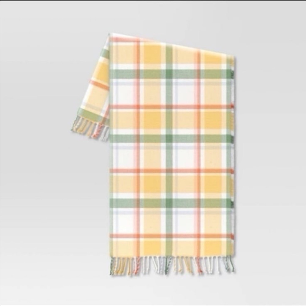 Threshold Plaid Baby Throw Blanket